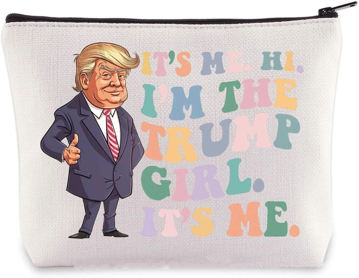 Funny Trump Cosmetic Bag Gifts 6