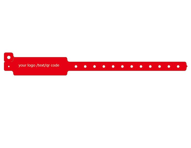 Wide Vinyl Wristband 7