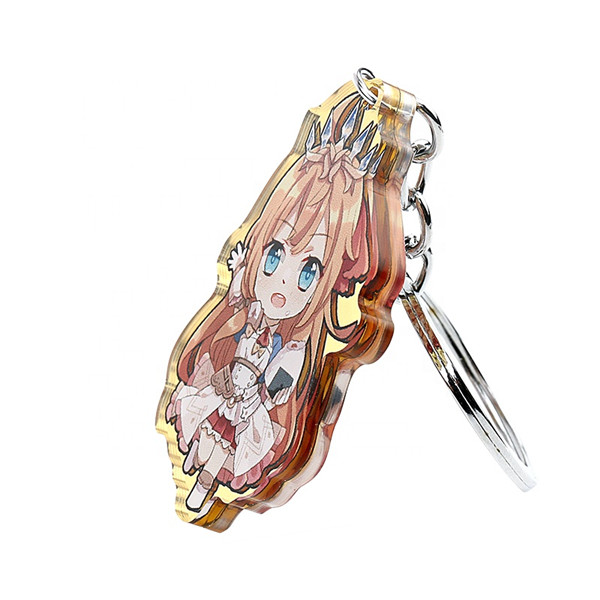 Custom Printed Acrylic Charms Keychain 4
