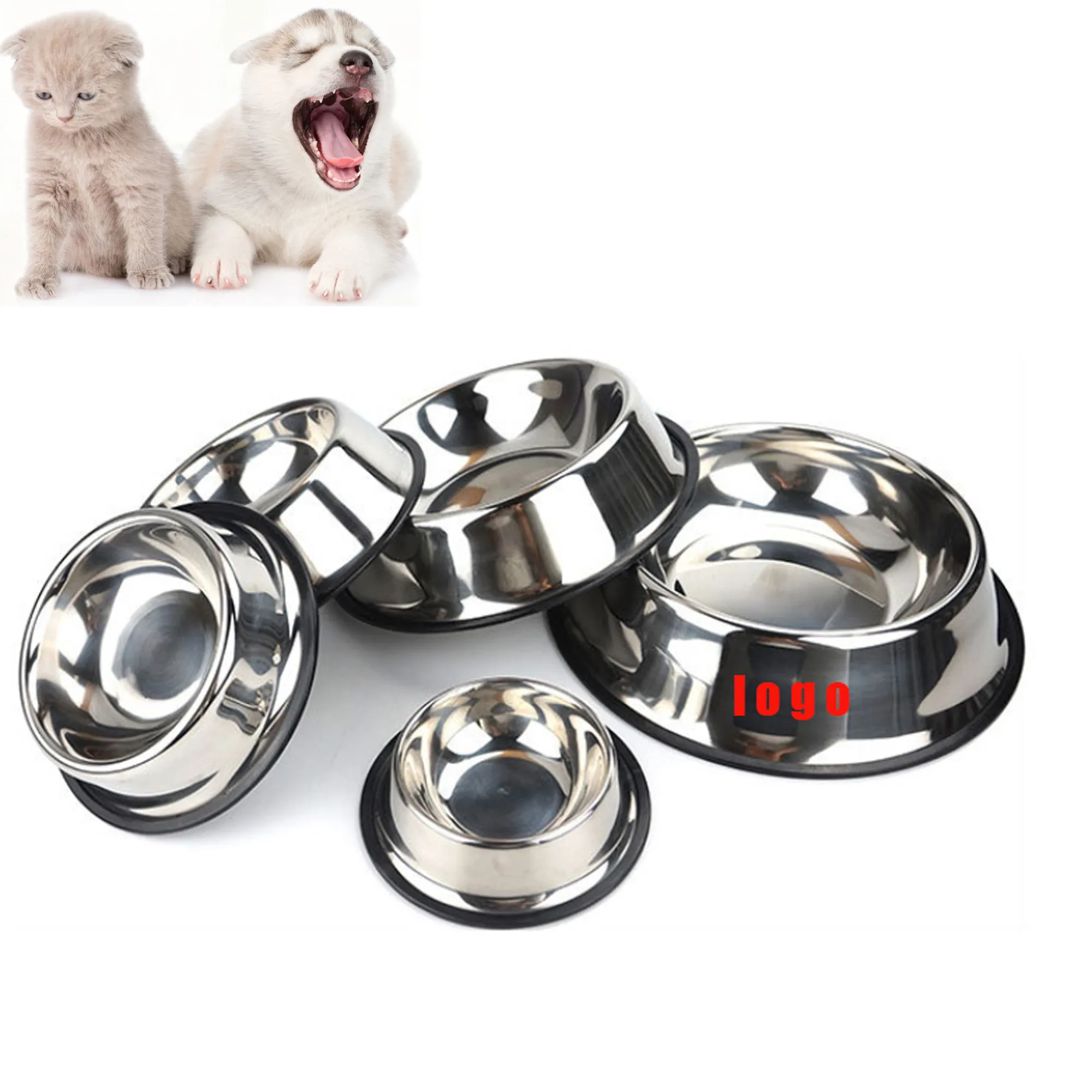 14 OZ Stainless Steel Dog Bowl
