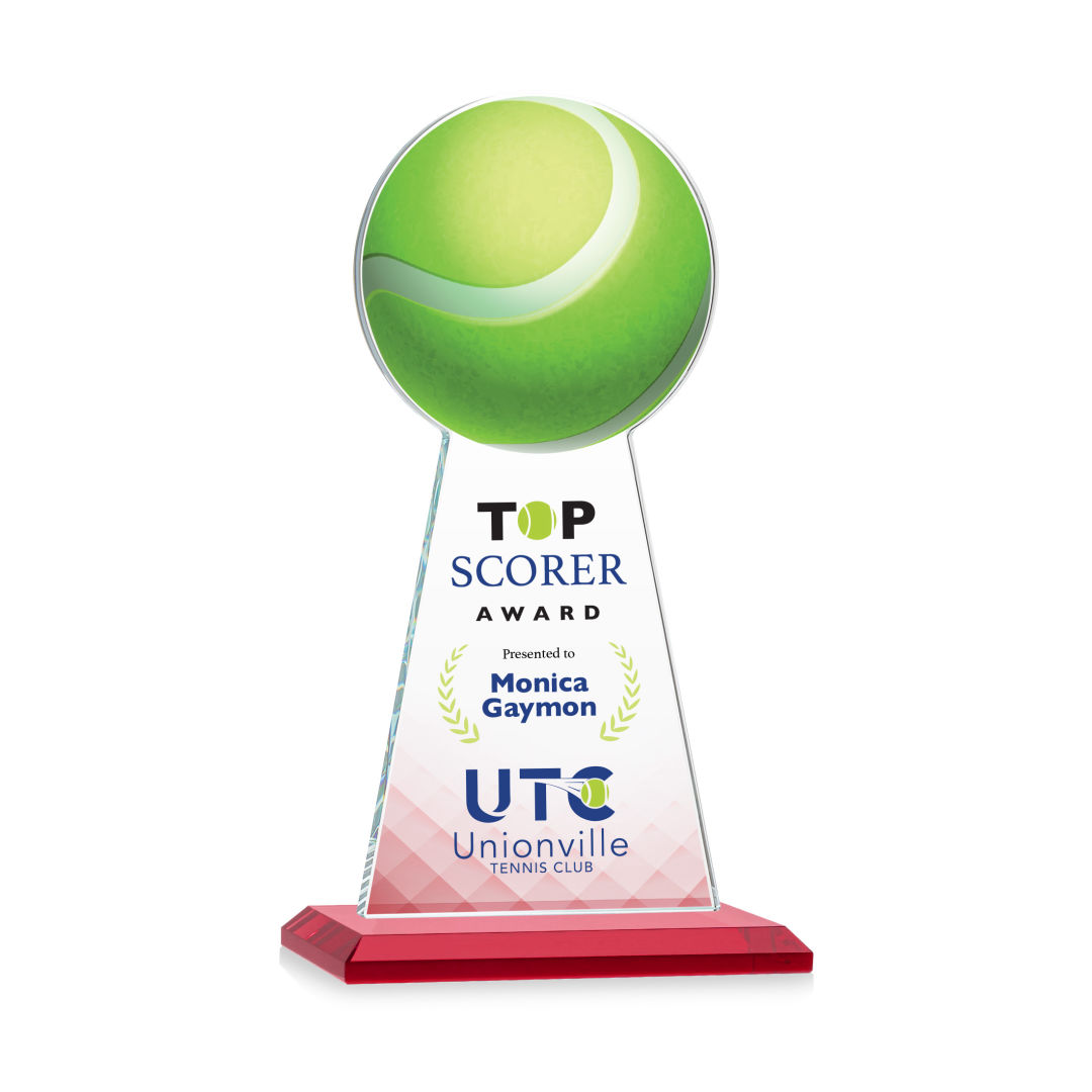 Edenwood Tennis VividPrint™ Award - Red 8