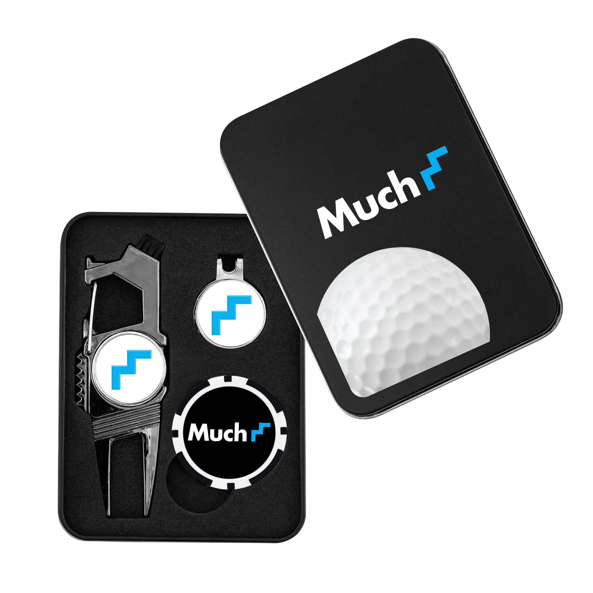Golf n' Brew Divot Tool Set w/ Poker Chip 14