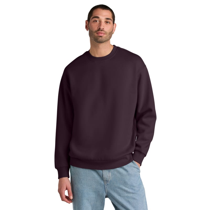 District V.I.T. Heavyweight Fleece Crew, custom hoodie or sweatshirt with logo imprint 19