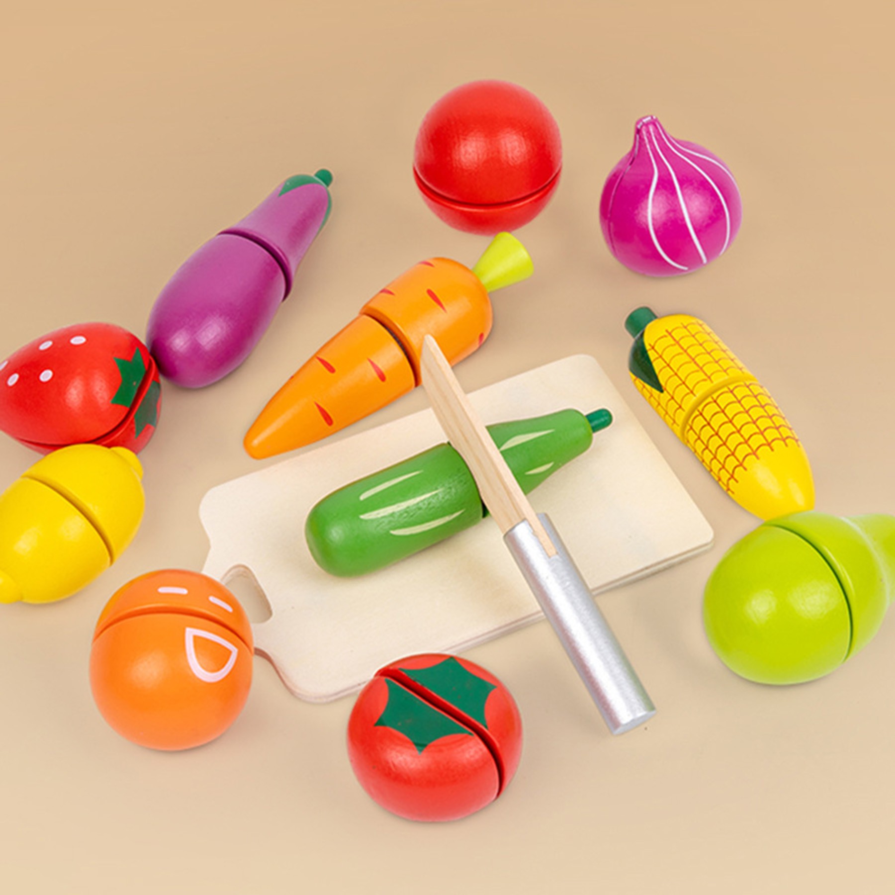 Wooden Kitchen Toys For Babies 2