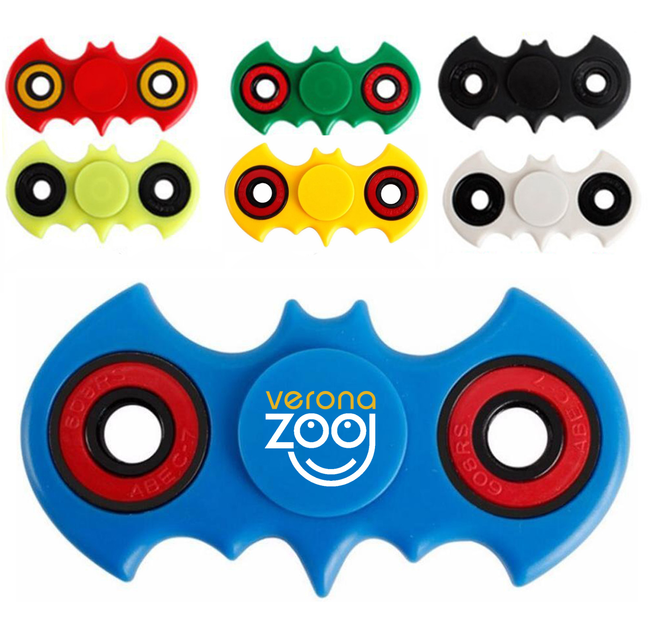 Bat Shaped Fidget Spinner Stress Reliever Toy 4
