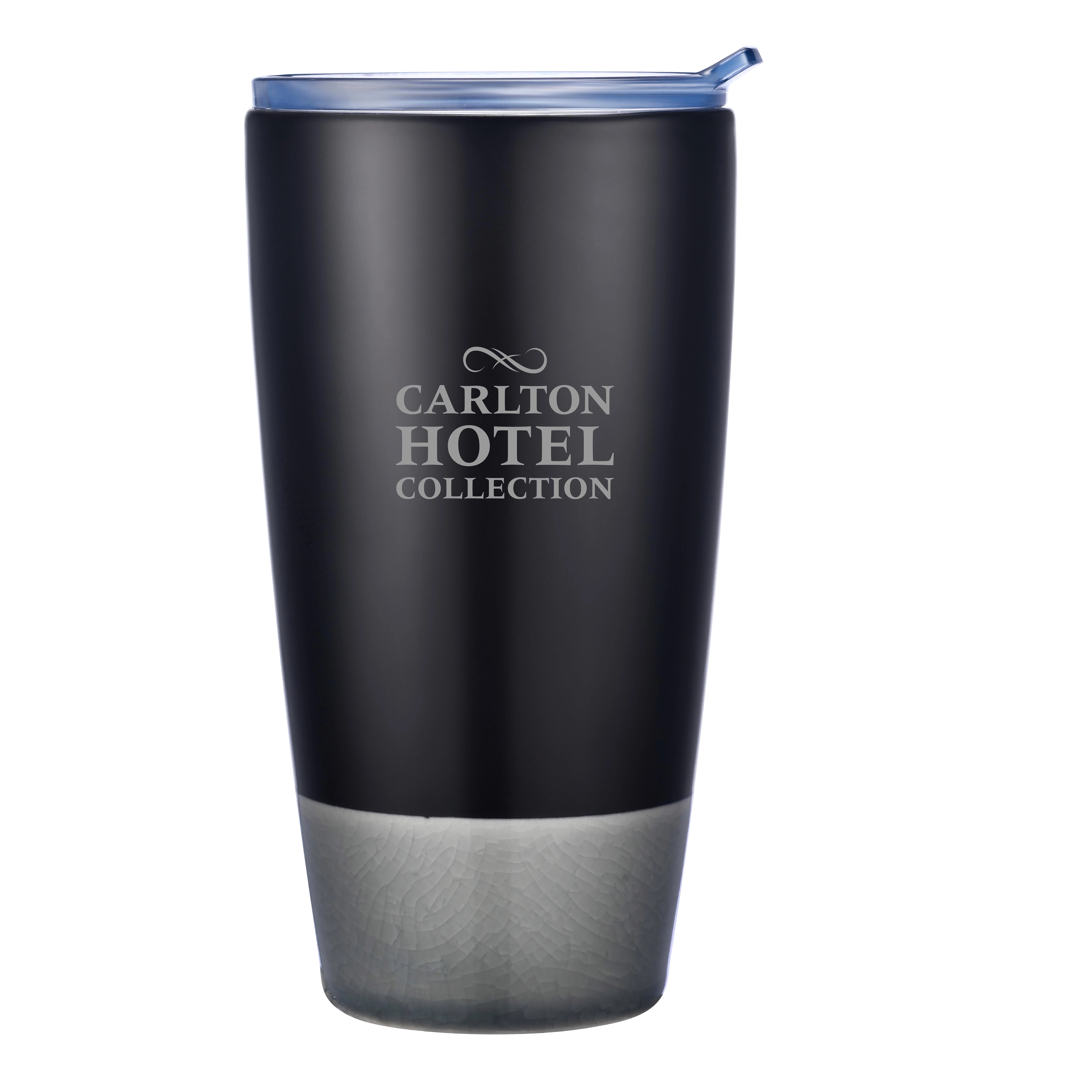 MADEIRA - 12 OZ DOUBLE WALL STONEWARE CERAMIC TUMBLER 3
