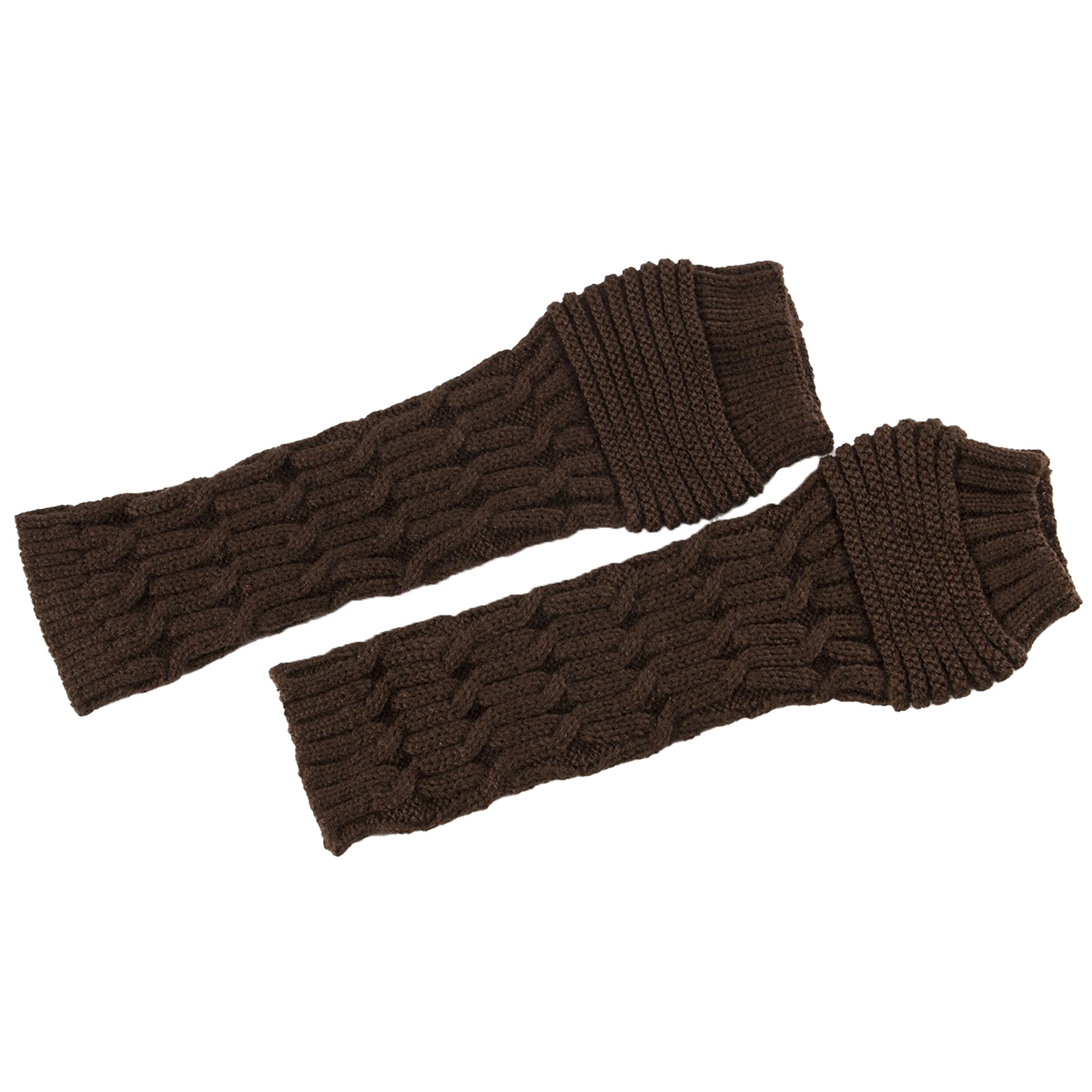 Knitted Fingerless Warmer Sleeves 3