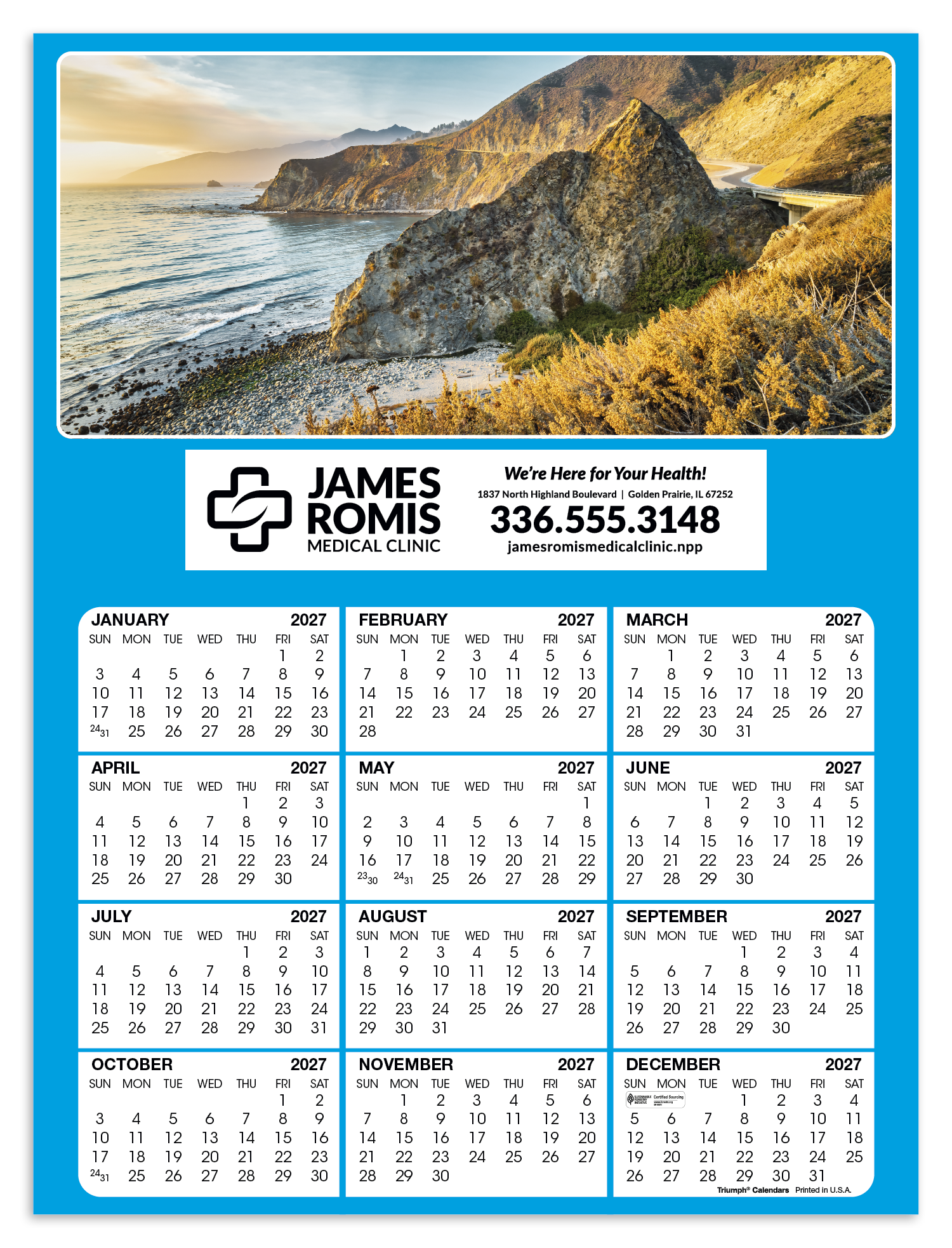 Skinner & Kennedy® Display-A-Year 25