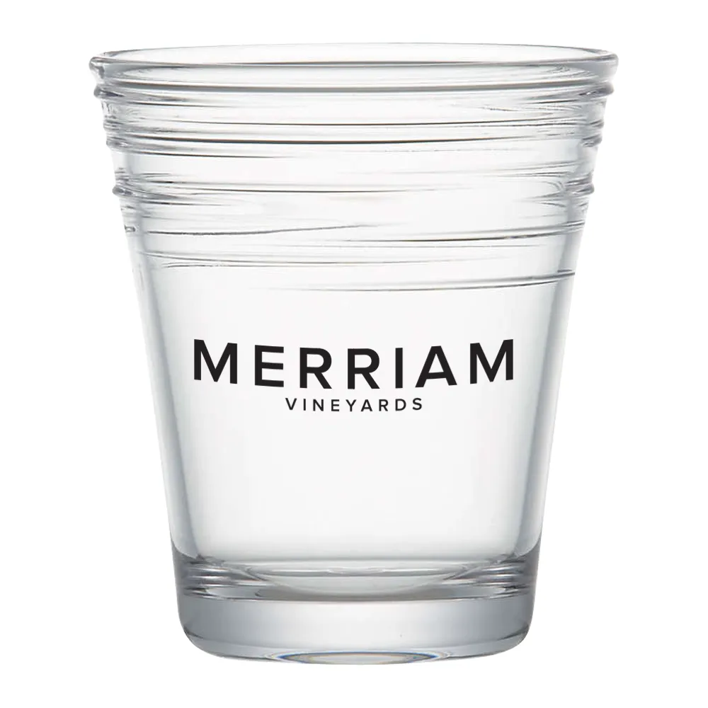 14oz. Acrylic Swirl Double Old-Fashioned Glass 8