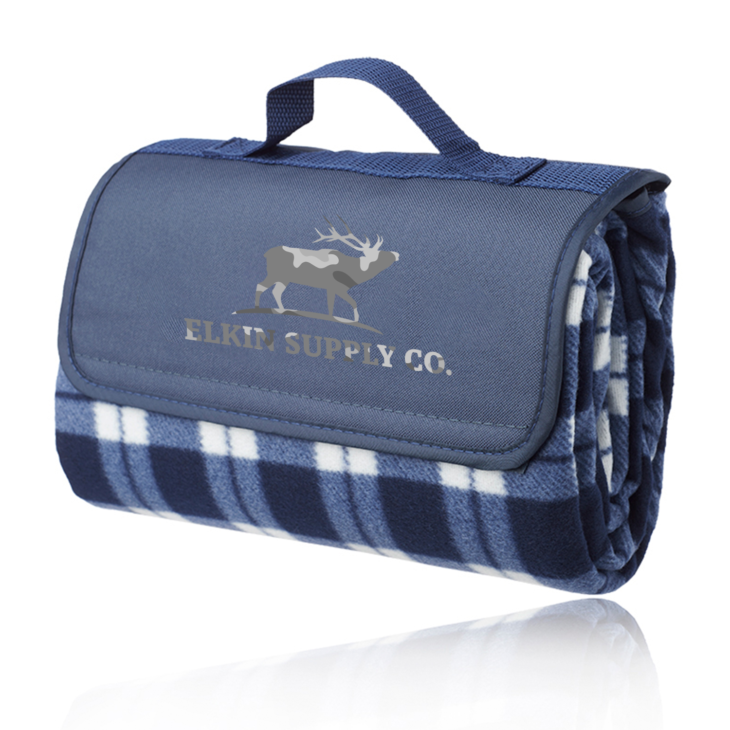 Montclair Roll-Up Picnic Blanket (1 Color Imprint) 6