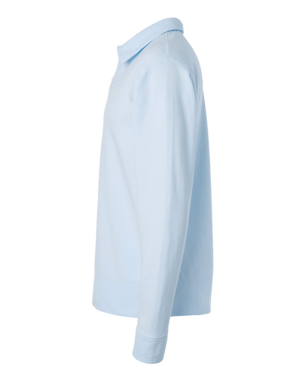 Unisex Garment-Dyed Polo Collar Sweatshirt - GDH490 2