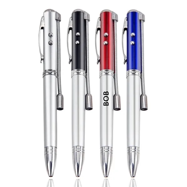 4 in 1 Multifunctional Laser Pointer With LED Light Pen 3