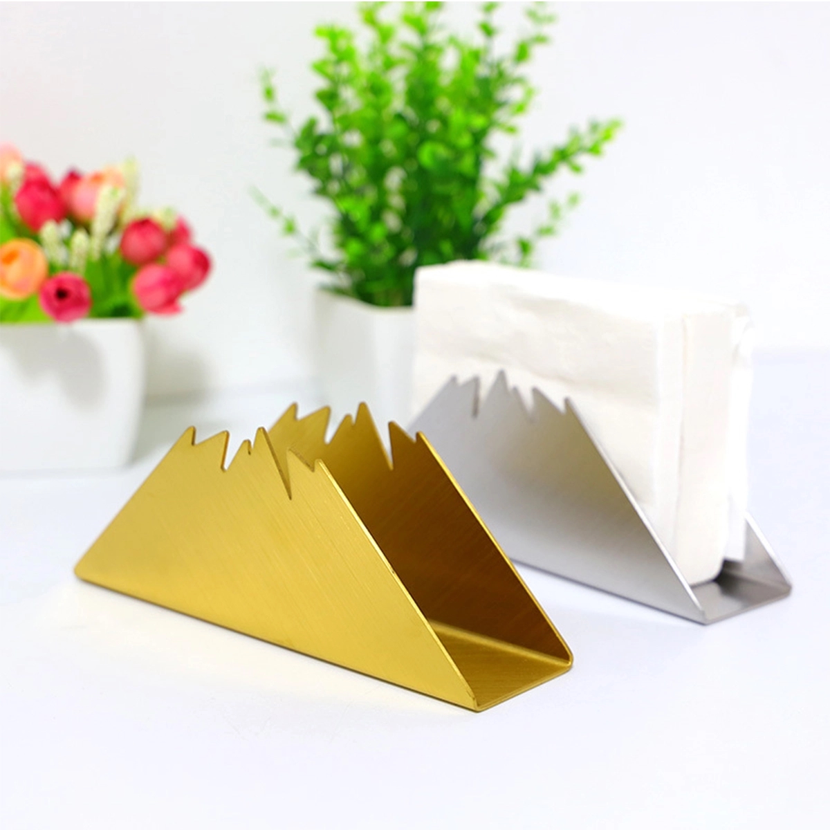 Stainless Steel Napkin Holder 3