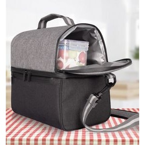 Adjustable Diagonal Portable Picnic Lunch Bag Insulated 3