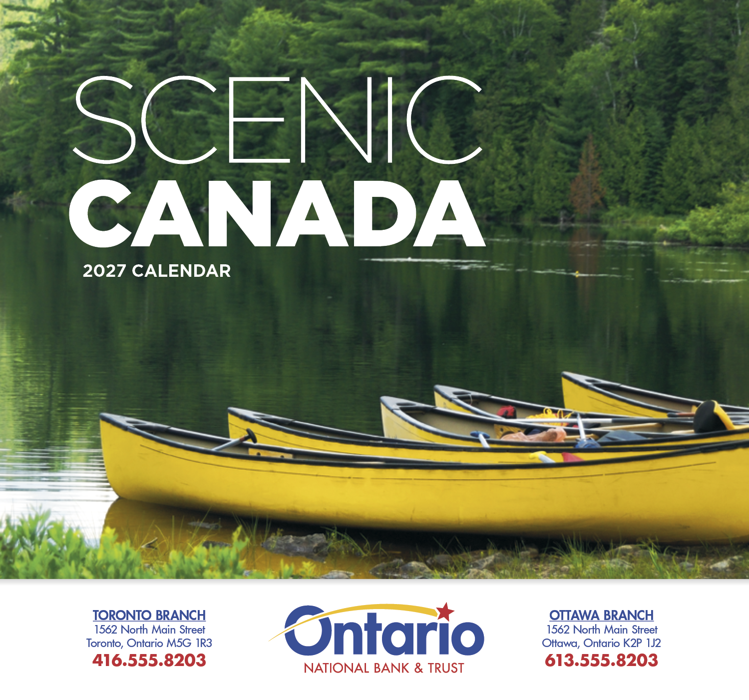 Good Value™ Scenic Canada - Stapled Calendar 65