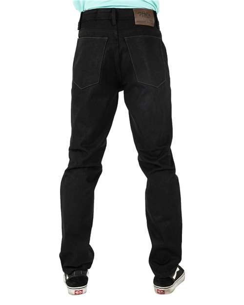 Unisex Denim Straight-Leg Jeans - SHRDJ 2