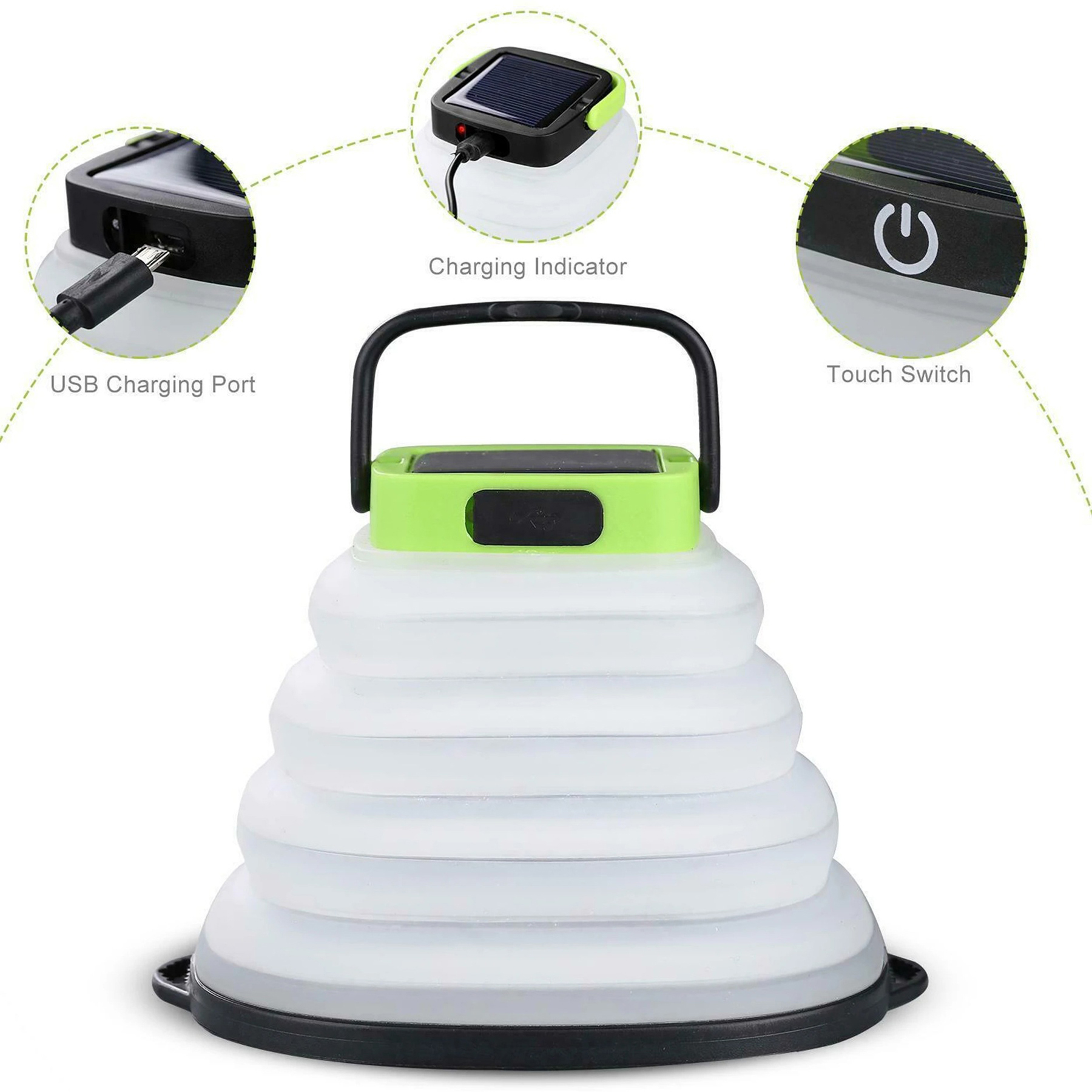 Mountaineering Solar Powered Camping Lamp 3