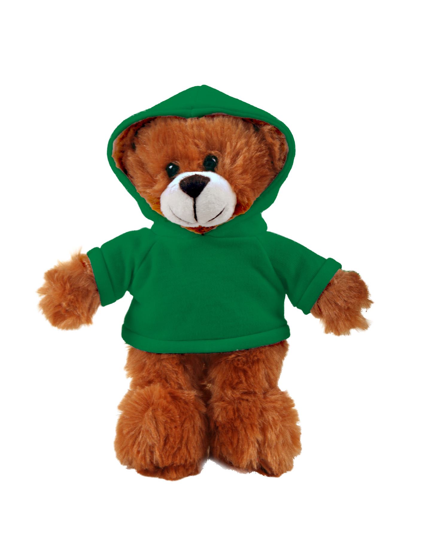 soft plush Mocha Bear with hoodie 9