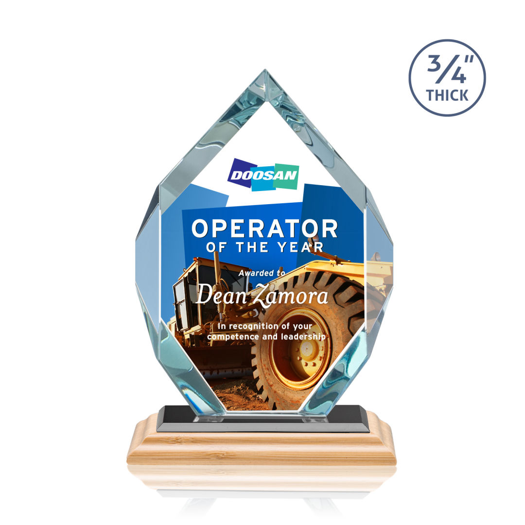 Royal Diamond VividPrint™ Award - Bamboo/Black 4