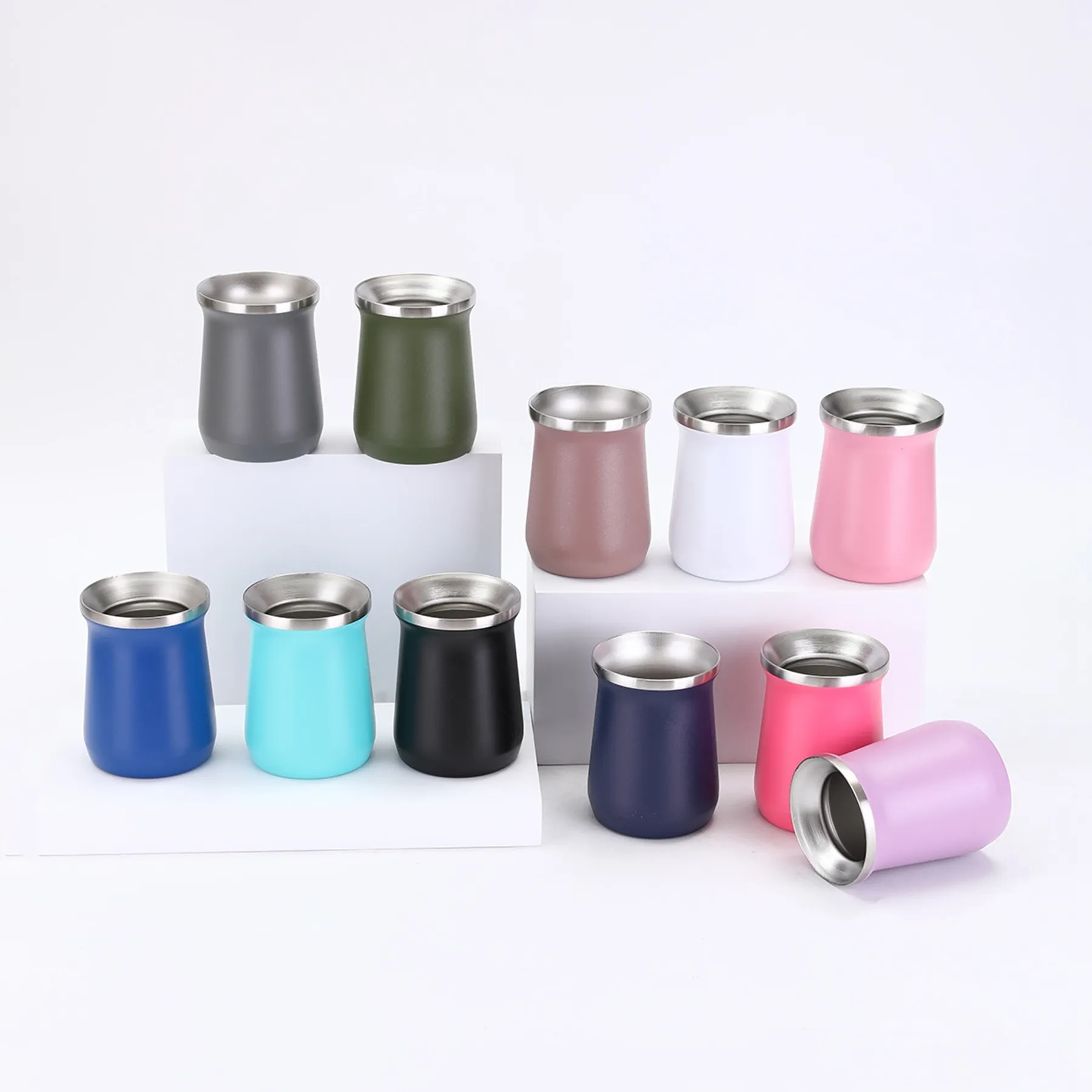 9 Oz. Double Wall Insulated Stainless Steel Cup 12