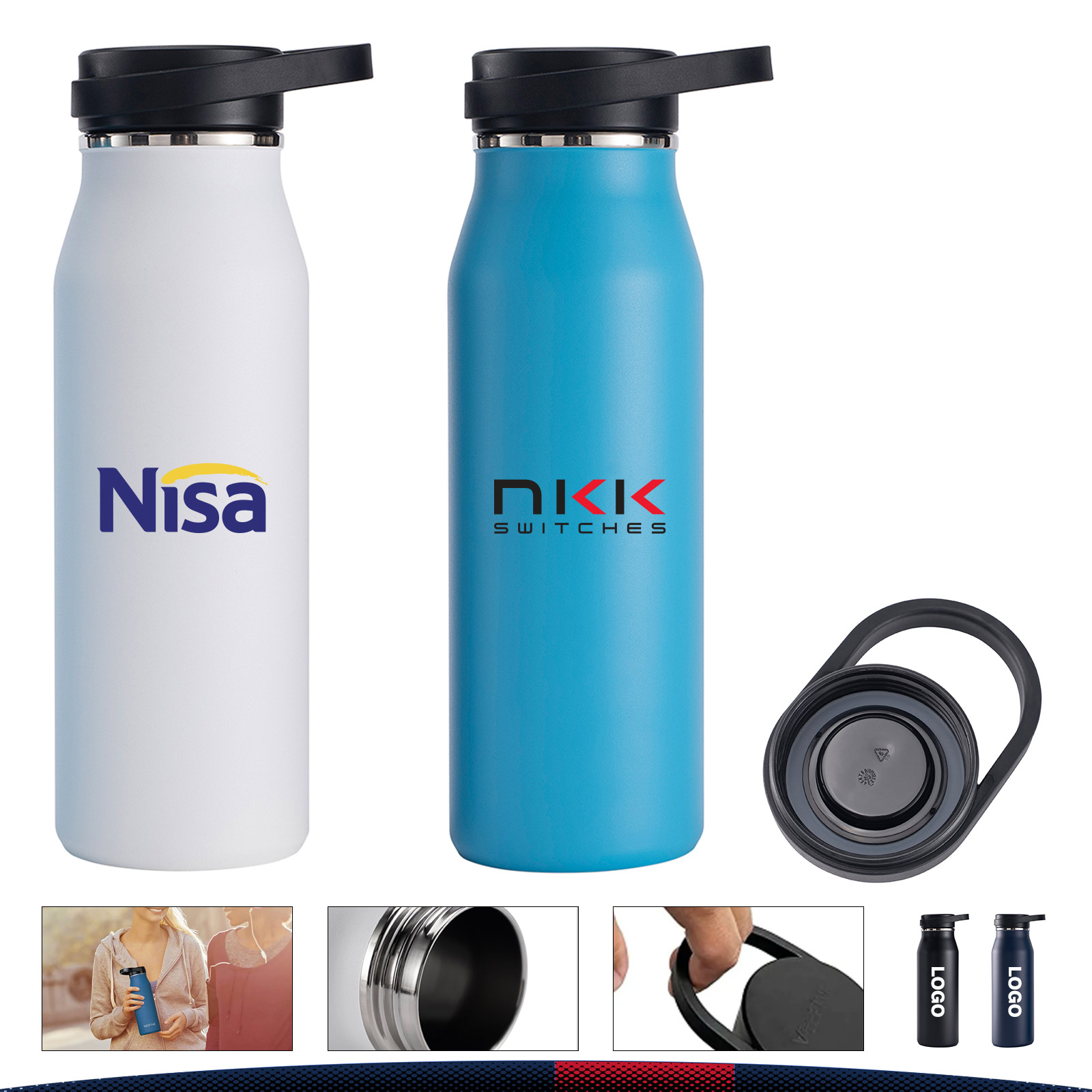 32 OZ. Unicat Vacuum Bottle, custom water bottle with logo imprint 7