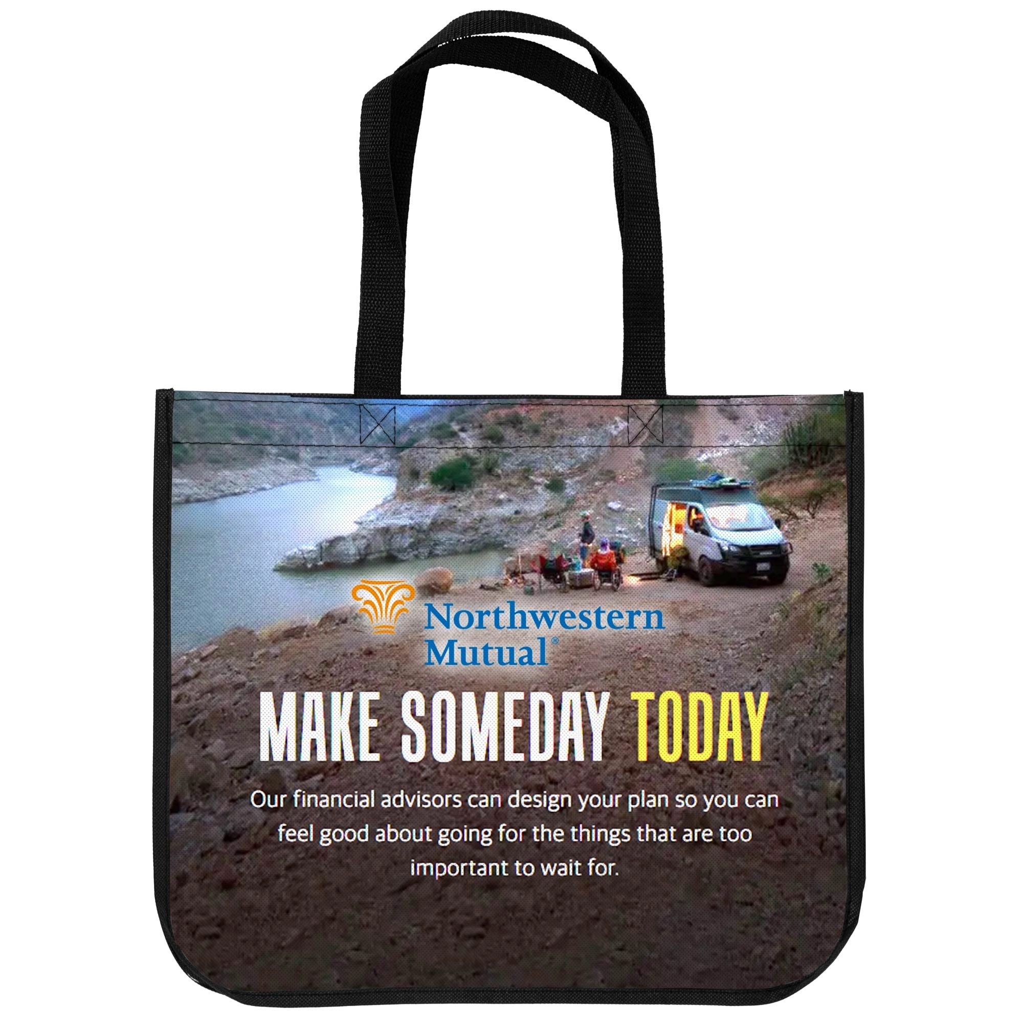 16" x 14" Laminated Full-Color Tote Bag 1
