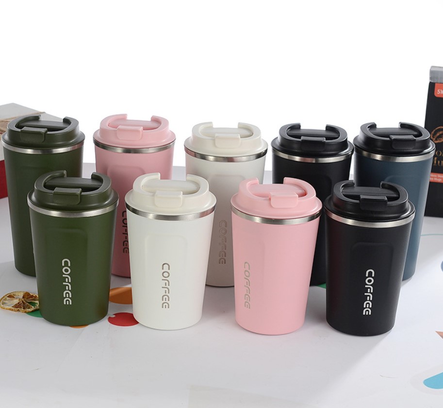 Stainless Steel Portable Coffee & Water Thermos Bottle 2
