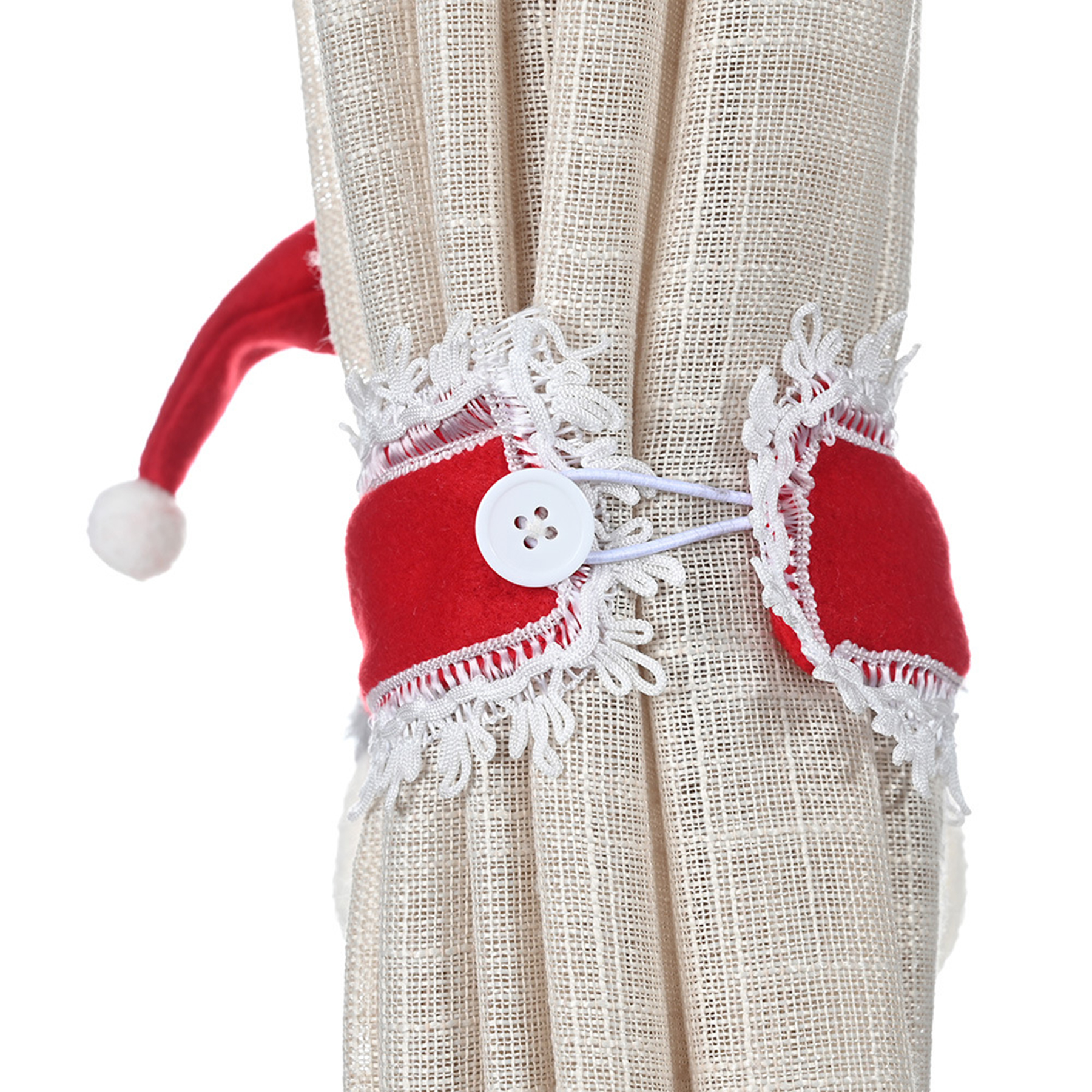 Santa Claus Curtain Buckles 3