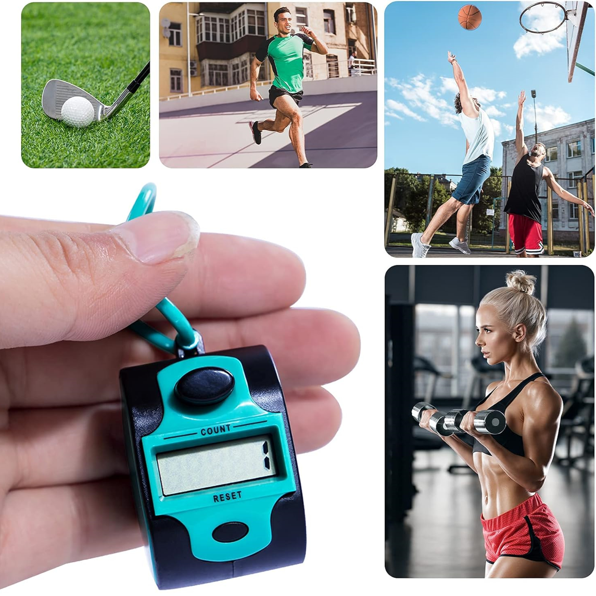 5-Digit Mechanical Palm Handheld Counter 5