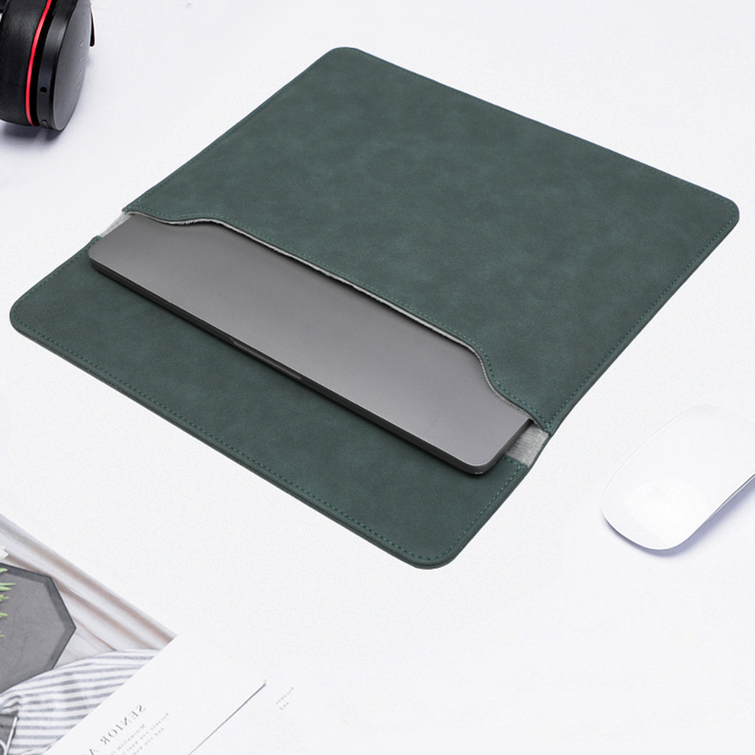 A4 PU Leather Laptop Bag 5