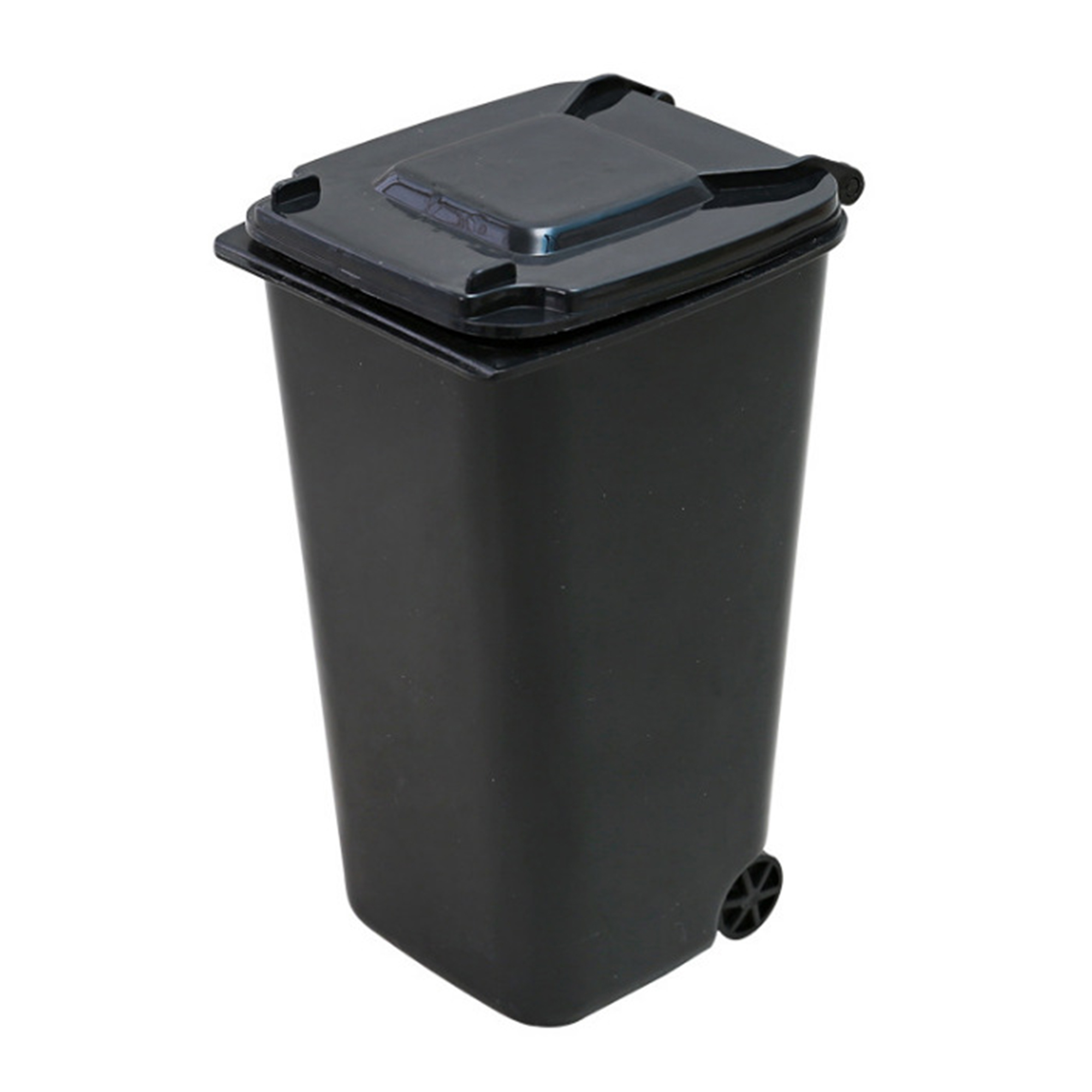 Mini Desktop Trash Bin Organizer 3.93" Length x 3.14" Width x 6.1" Height 2