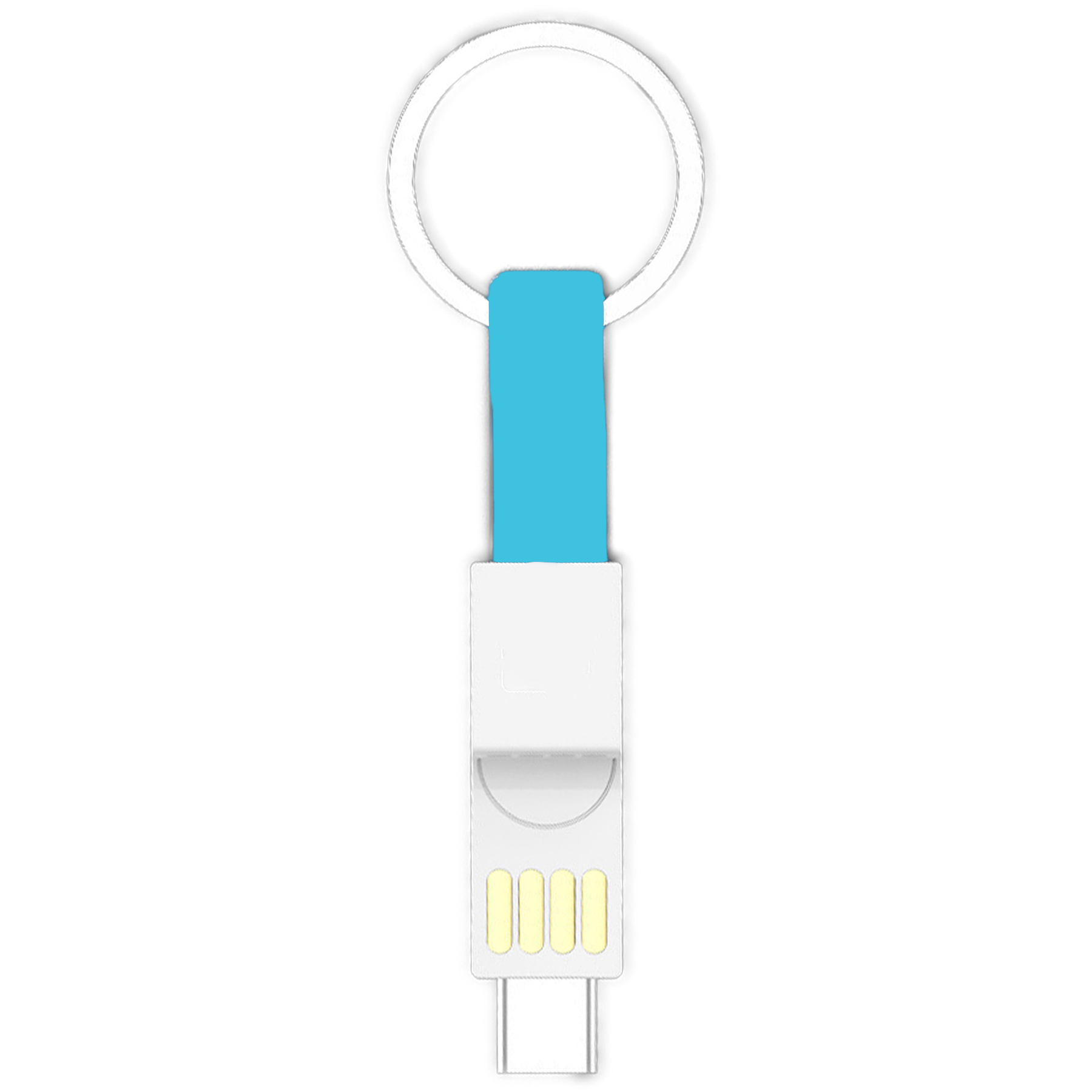 3-in-1 Mini Magnetic Charging and Data Cable Keychain 3