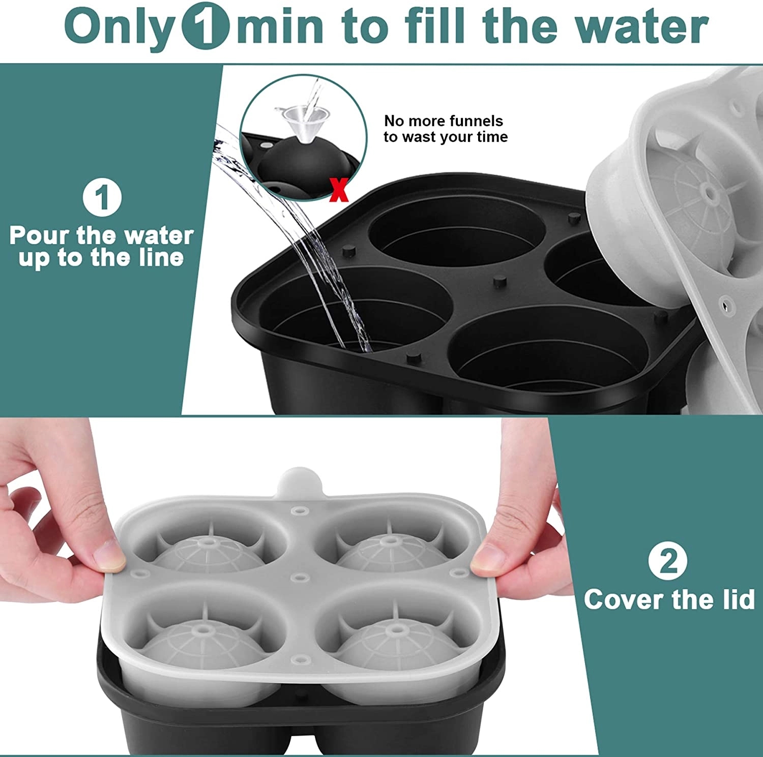 Round Ice Cube Trays 1