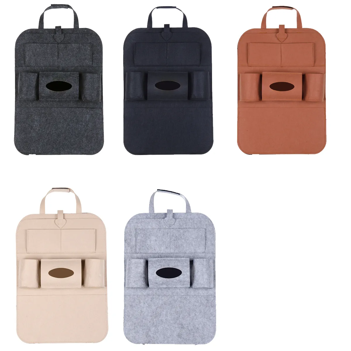 Car Seat Back Bag Stowing Tidying Organizer Hanging Storage 3