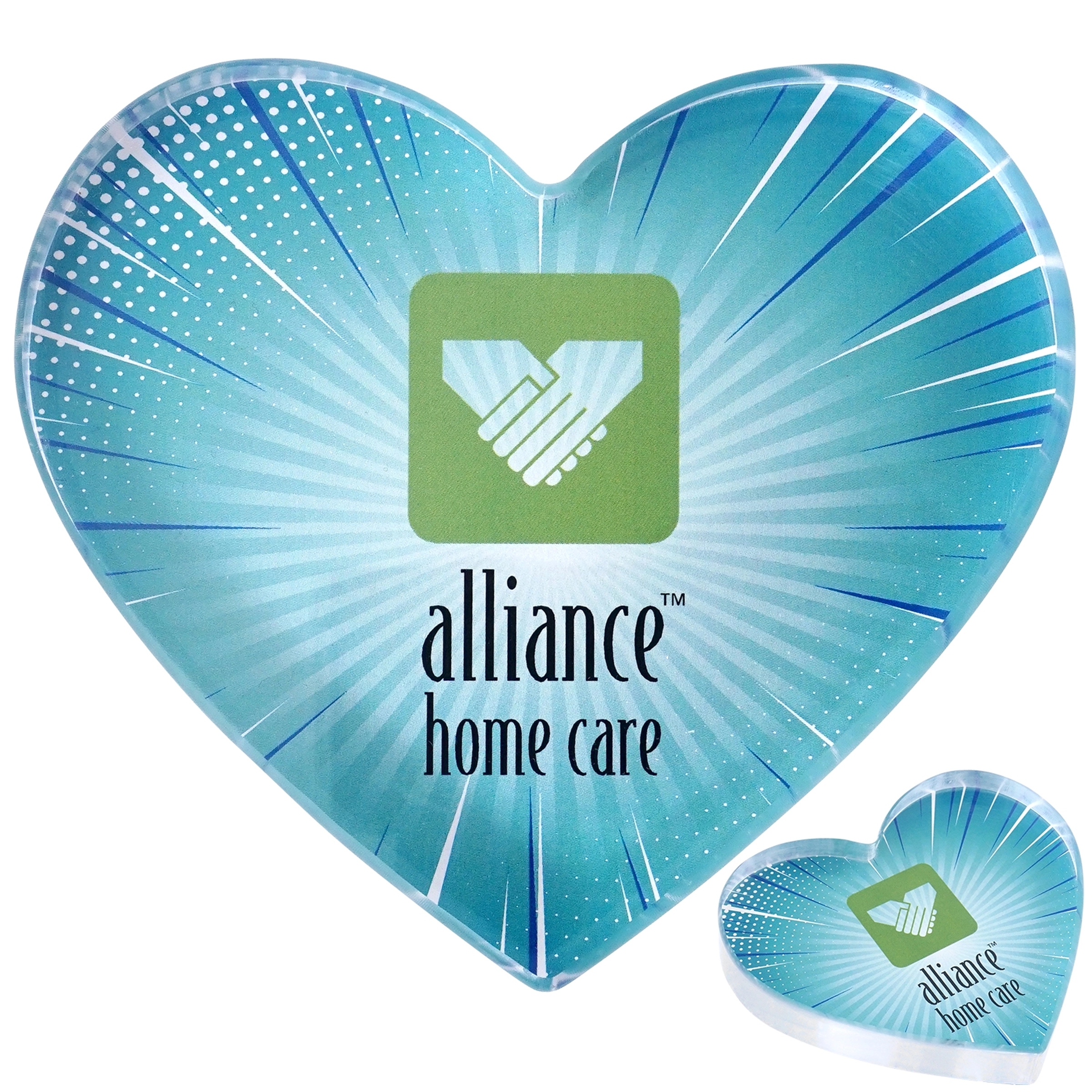 Full Color Acrylic Heart