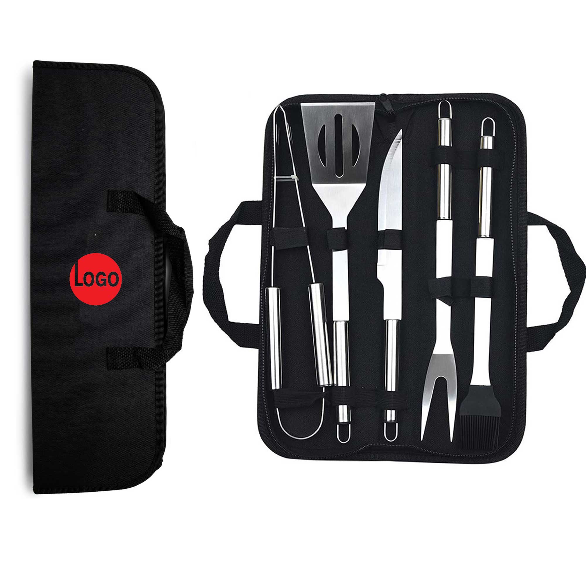 Stainless Steel Barbeque Grilling Tool Set 2