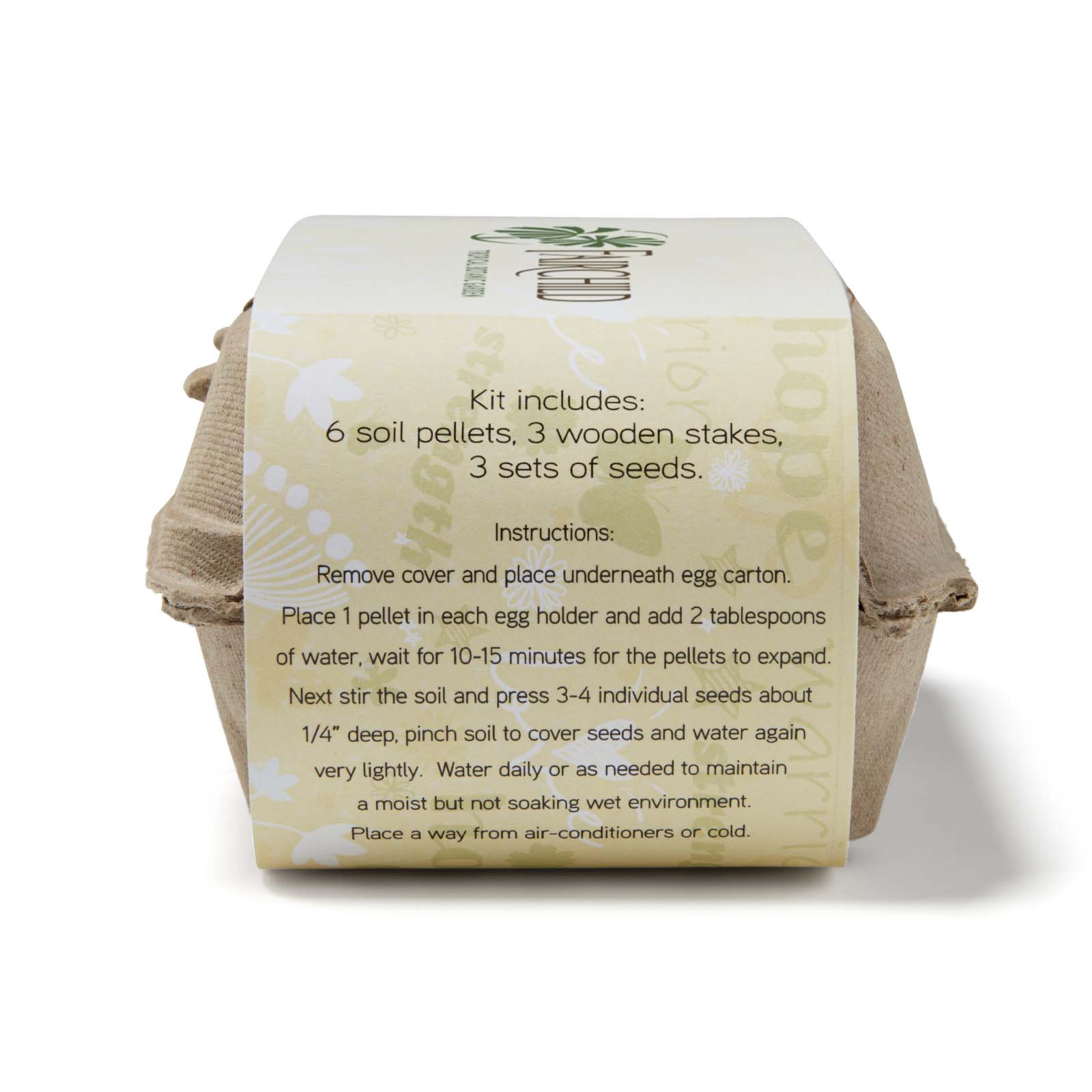 Yellow Grow Your Own Garden of Hope Planter Kit 1