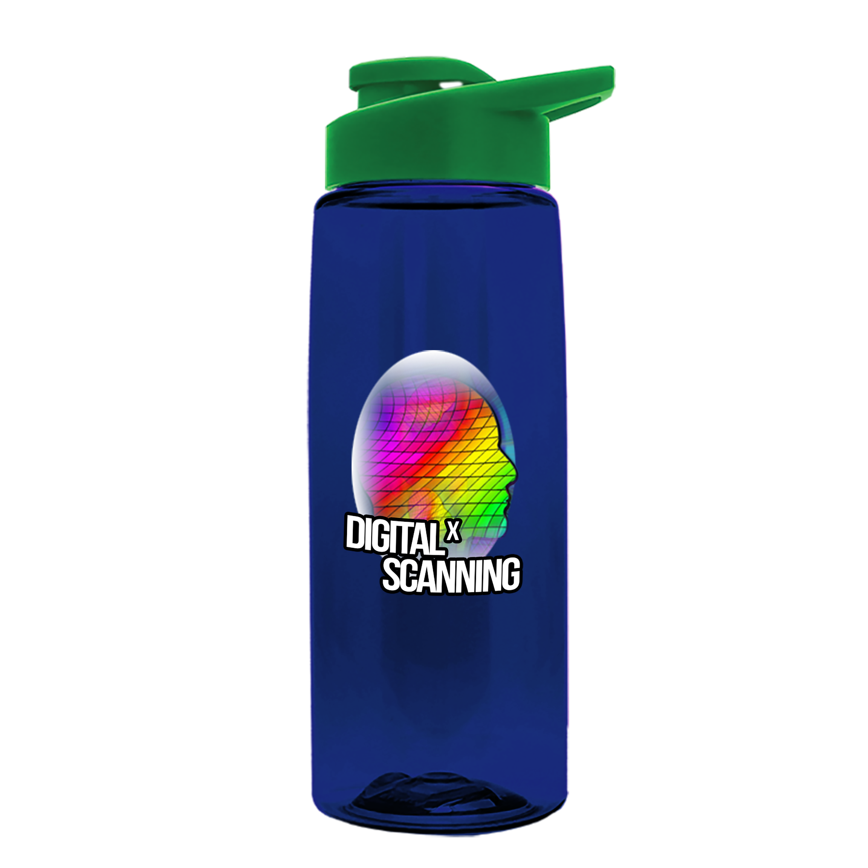 Garyline® Flair Tritan® Bottle with Drink-Thru Lid - 26 oz. 360