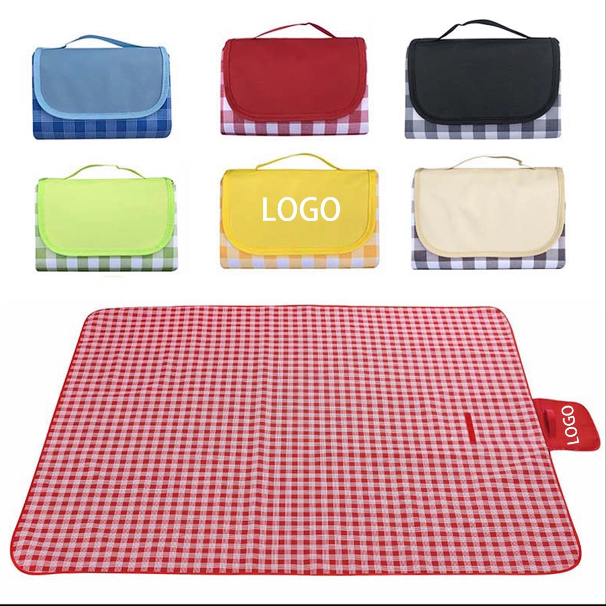 Rush Service MOQ 50 Collapsible Big size Picnic Blanket 1