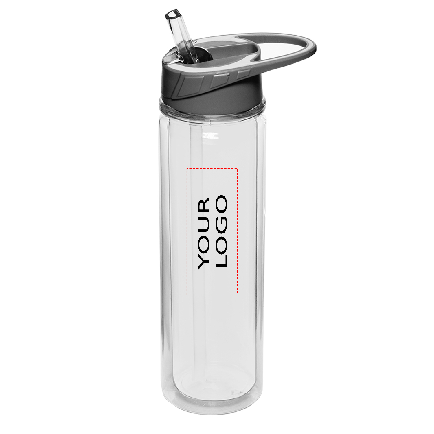 Double Wall Sports Bottle with Straw, 19 oz. 3
