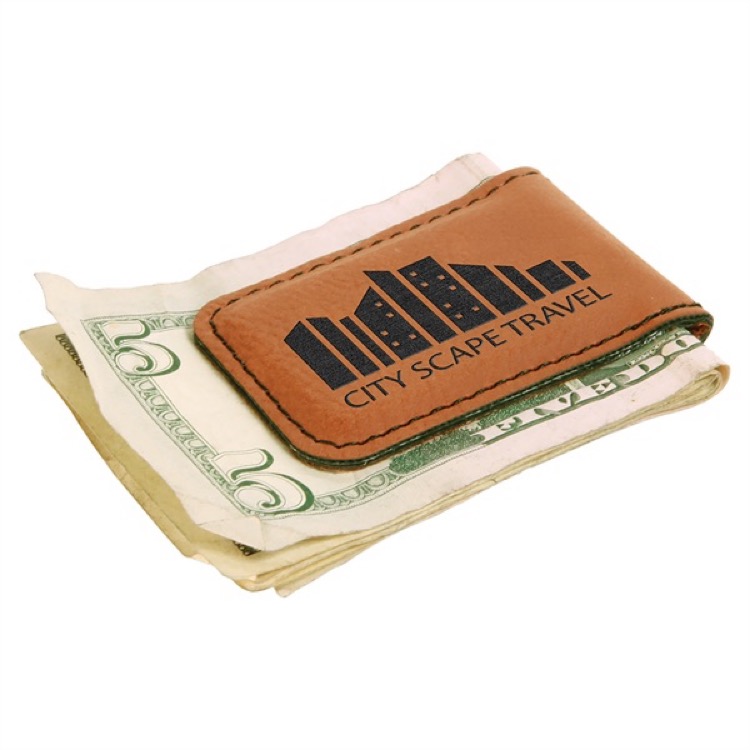 Leatherette Money Clip 1
