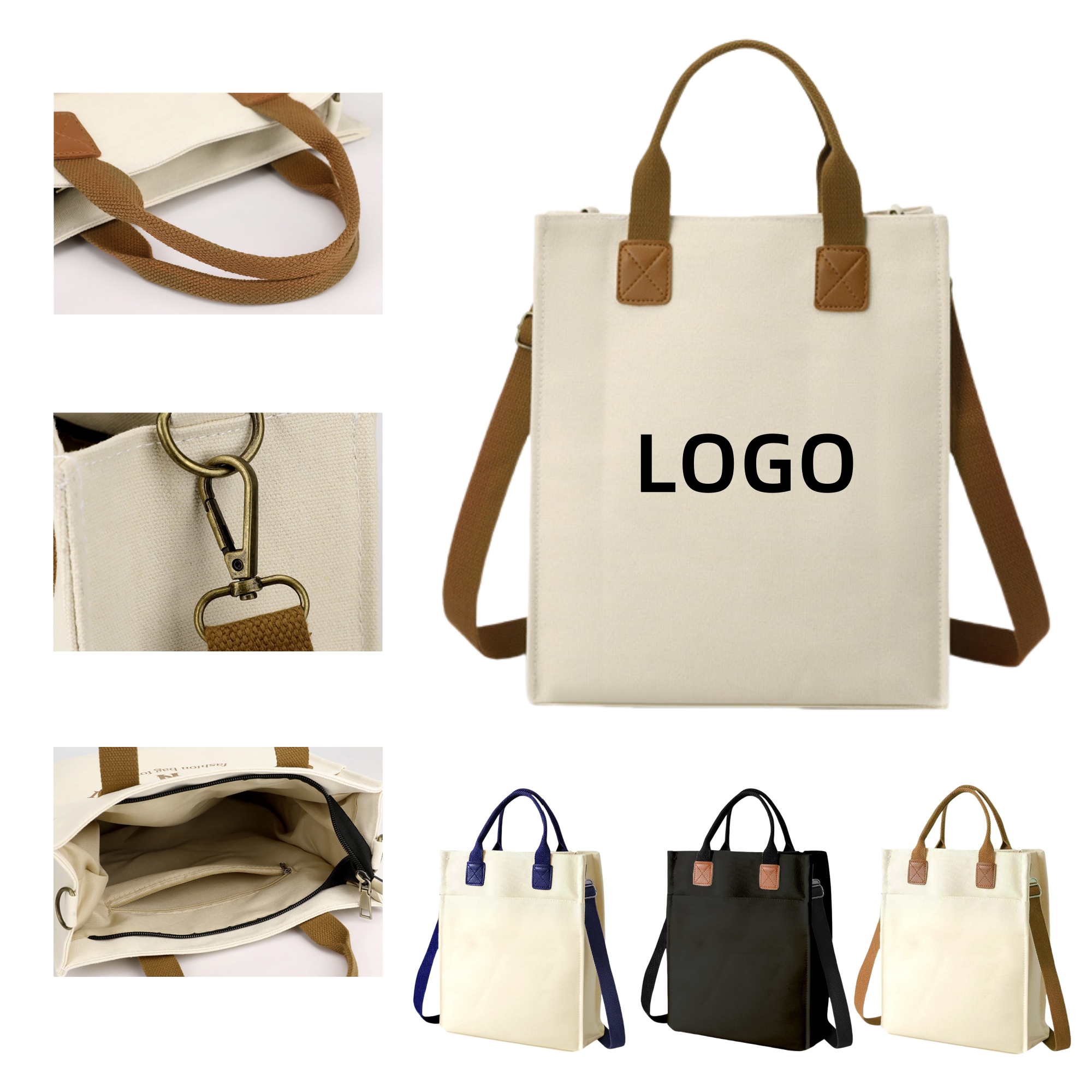 Single-Shoulder Canvas Bag. 2