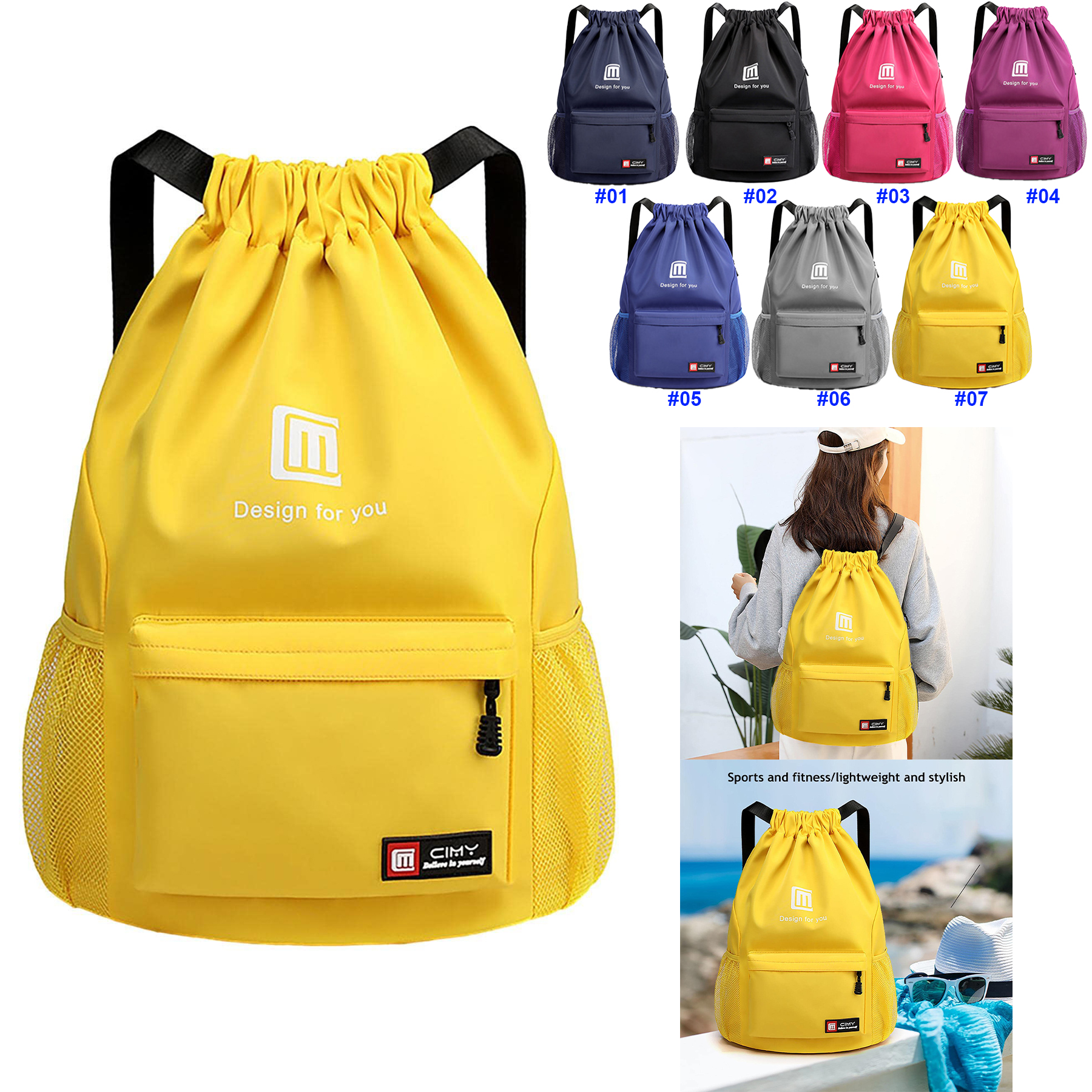 Gym Drawstring Bags