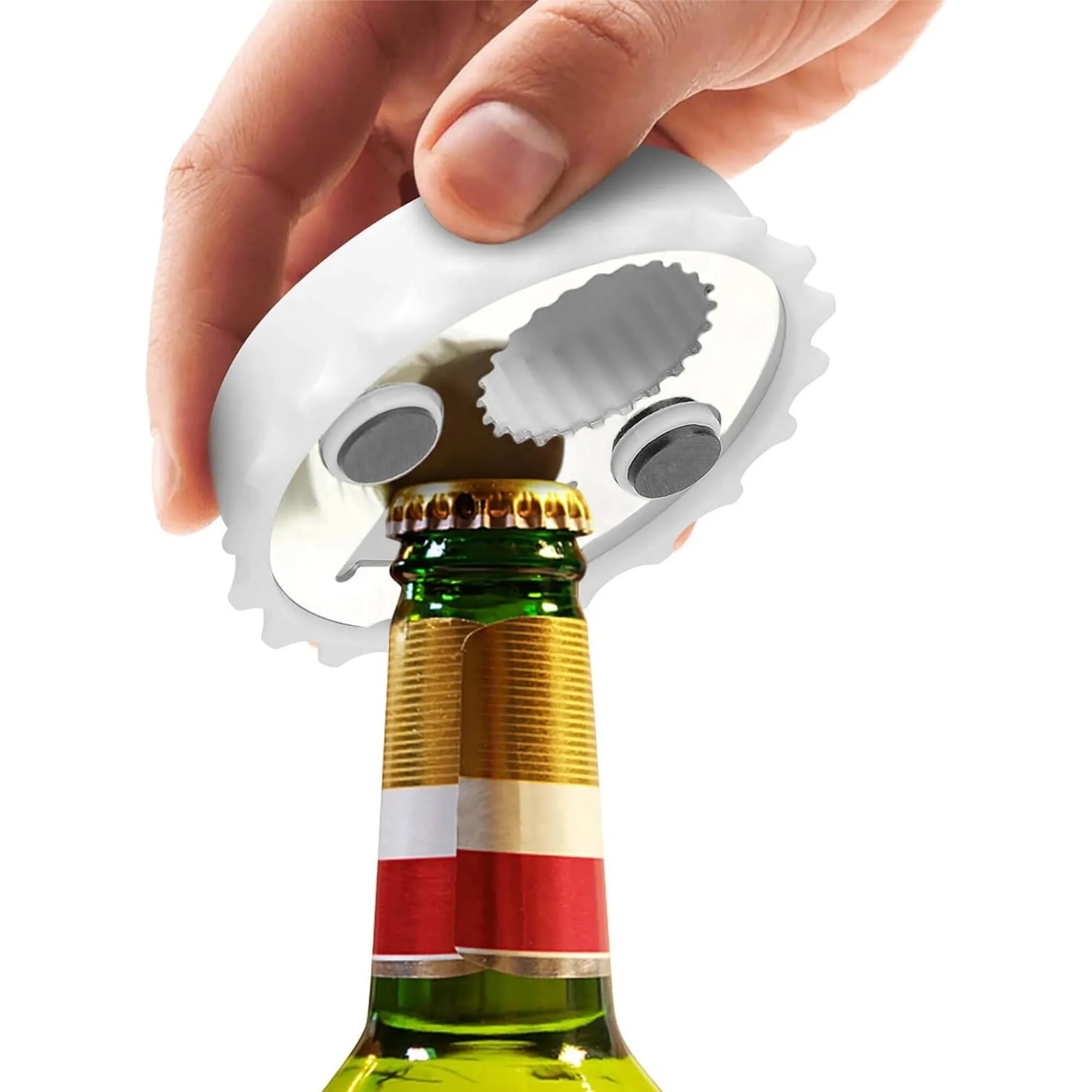 2 in 1 Functional Bottle Opener Magnet & Fridge Decor 2