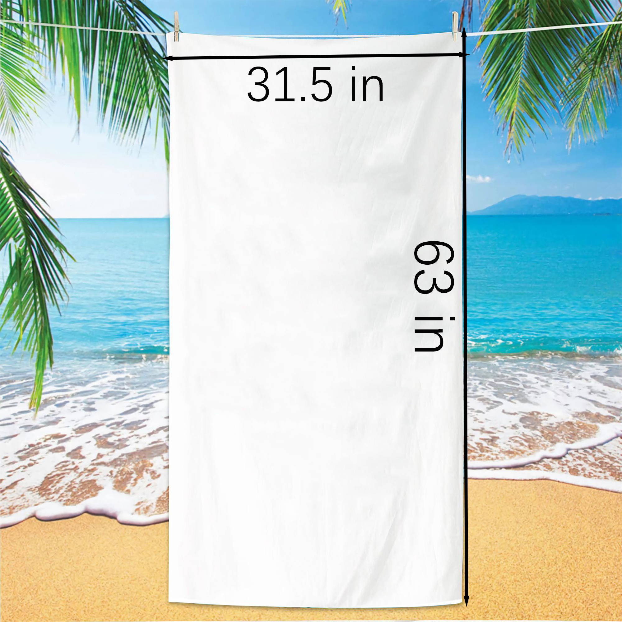 Quick Dry Beach Towel 3