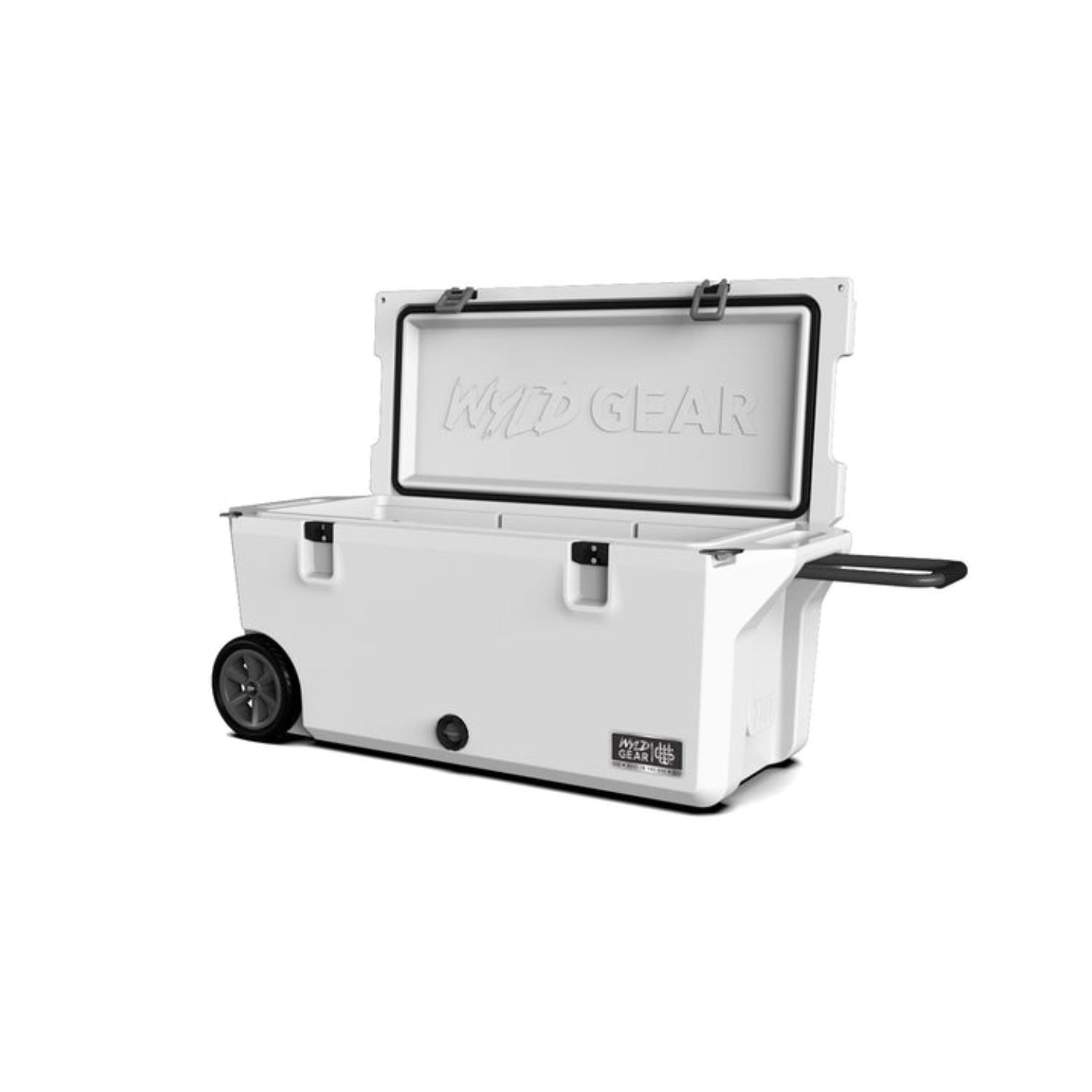 110 QT Wyld Gear® USA-Made Wheeled Hard Cooler Ice Chest (20" x 48") 3