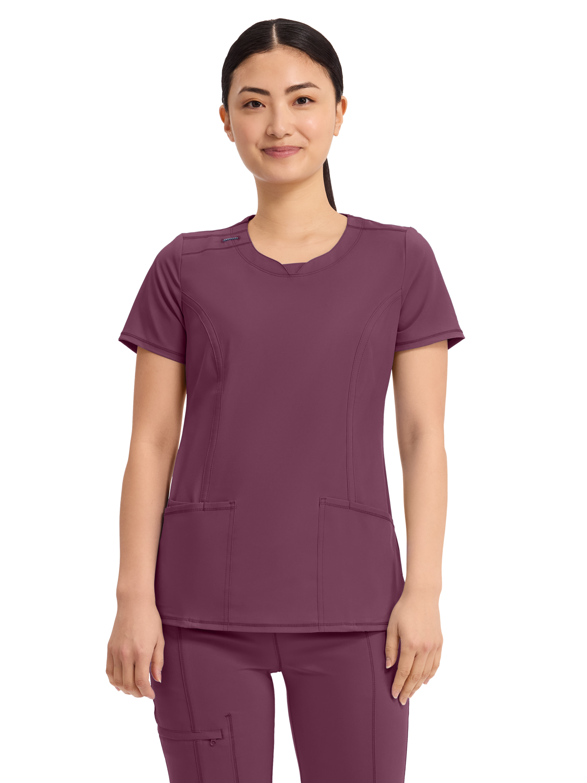 Infinity - Women's 3-Pocket Round Neck Top 110