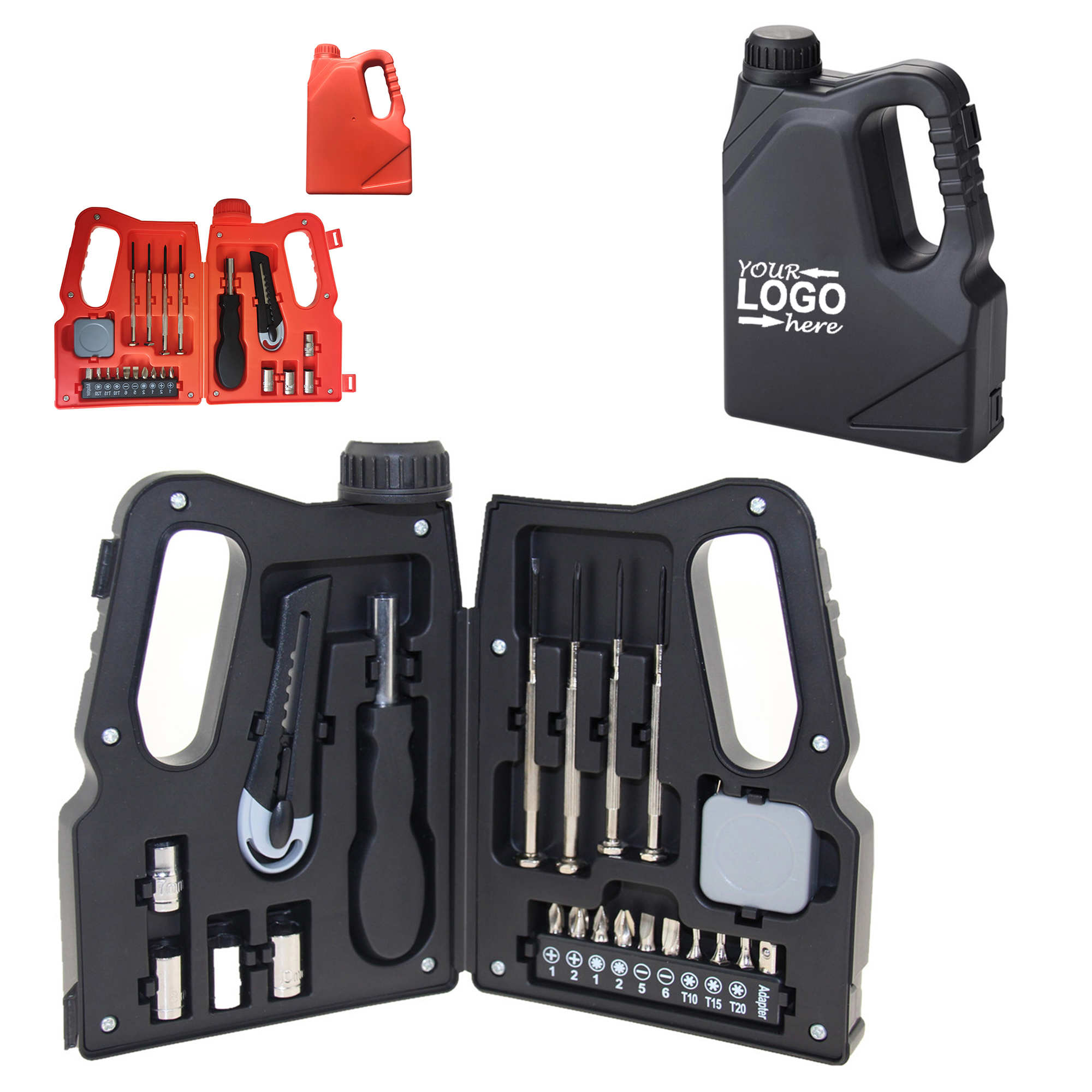 21 Pieces Oil Pot Type Hardware Tool Set 2