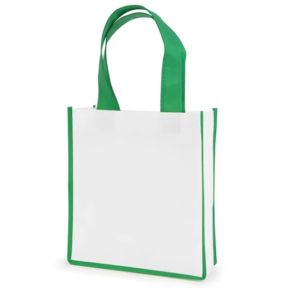 Rpet Mini Shopper Tote Bag With Color Trim -8.26x9x3.15 6