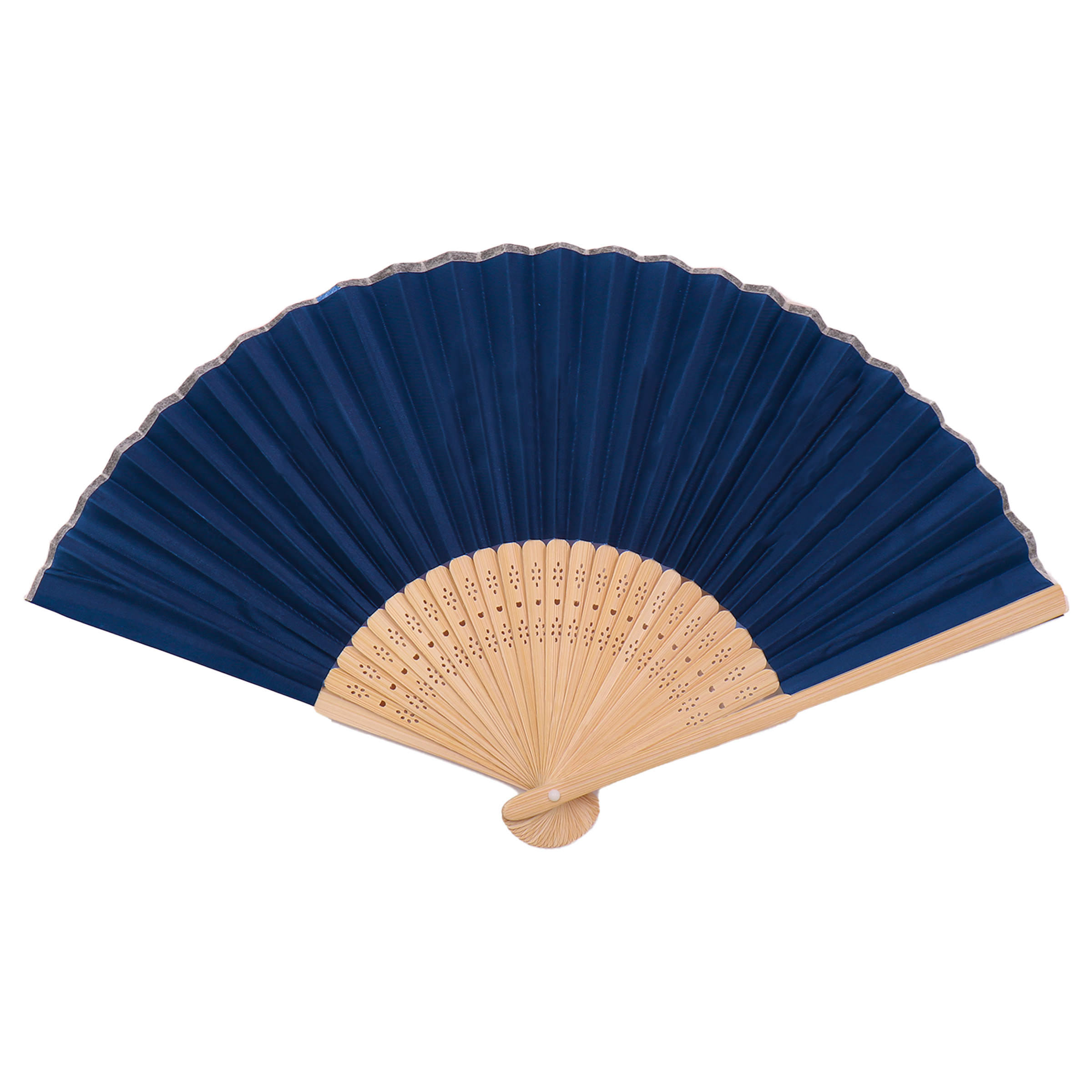 Bamboo Customizable Multi-Color Folding Fan 2